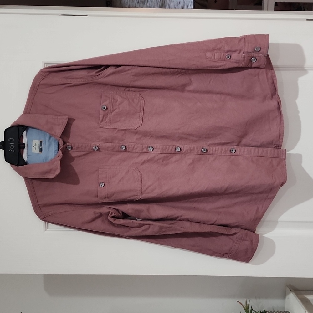 Women's Mauve Button Down Shirt